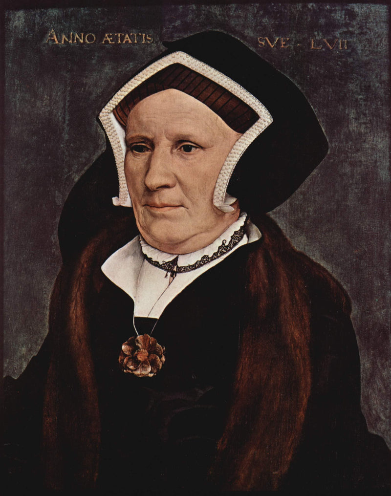 Lady Butts by Hans Holbein the Younger — Oil Painting Reproduction