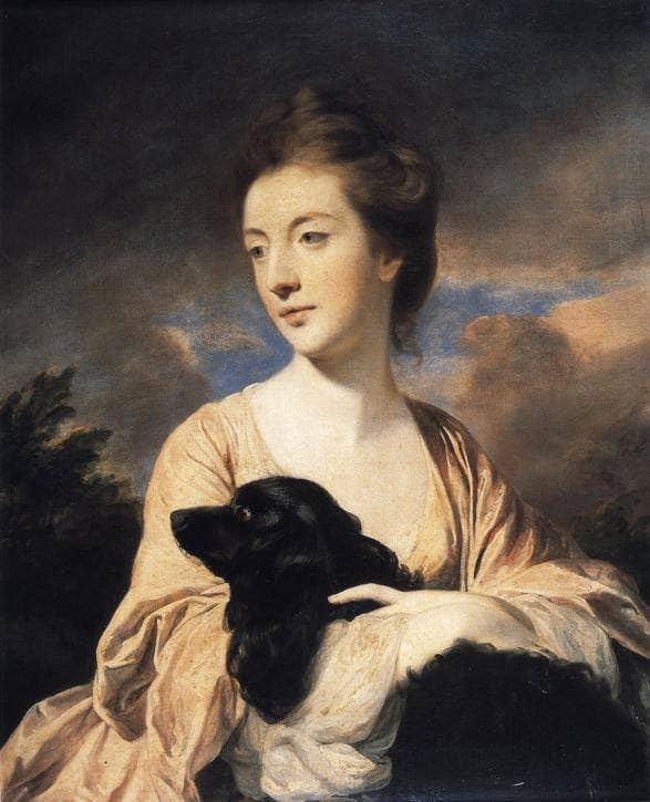 Lady Charles Spencer by Joshua Reynolds — Oil Painting Reproduction