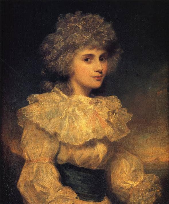 Lady Elizabeth Foster by Joshua Reynolds — Oil Painting Reproduction