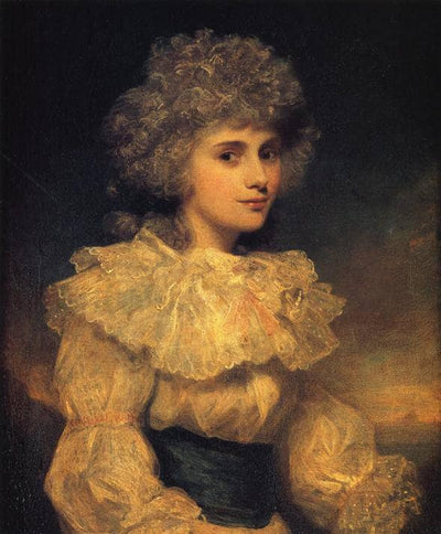 Lady Elizabeth Foster in dining room