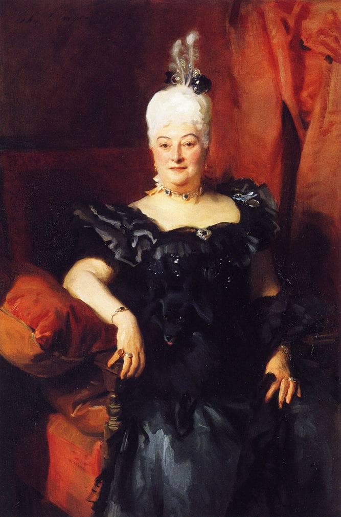 Lady Fauden Phillips (Helen Levy) by John Singer Sargent — Oil Painting Reproduction