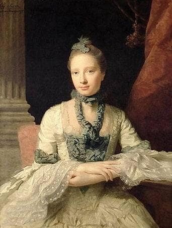 Lady Susan Fox-Strangways in kitchen