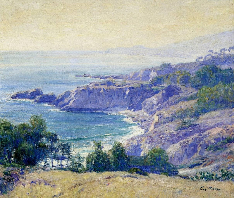 Laguna Coast by Guy Rose — Oil Painting Reproduction