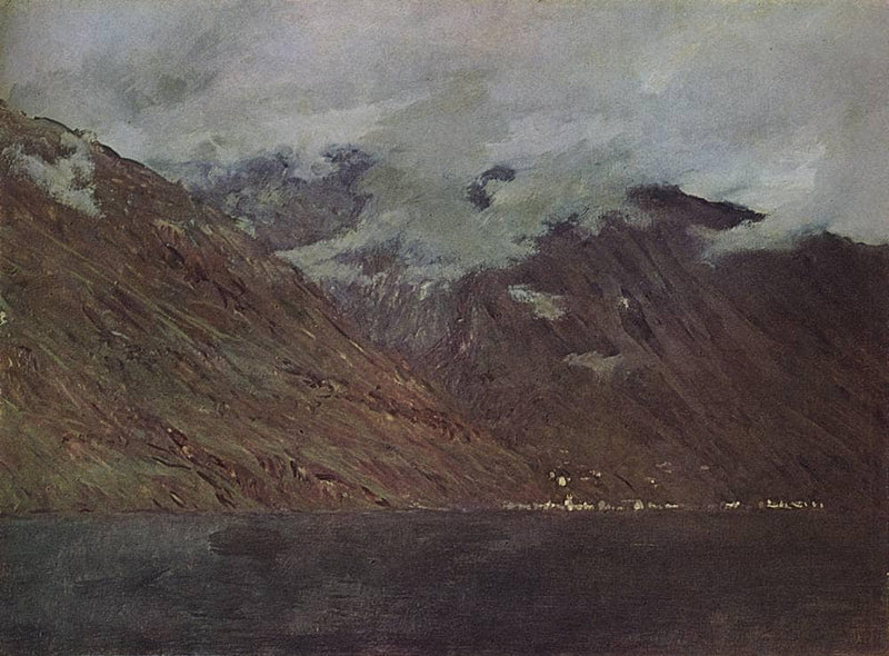 Lake Como by Isaac Levitan — Oil Painting Reproduction