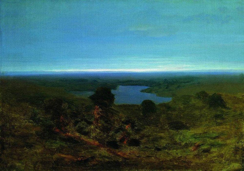 Lake. Evening by Arkhyp Kuindzhi — Oil Painting Reproduction