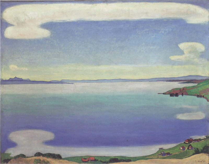 Lake Geneva from Chexbres by Ferdinand Hodler — Oil Painting Reproduction