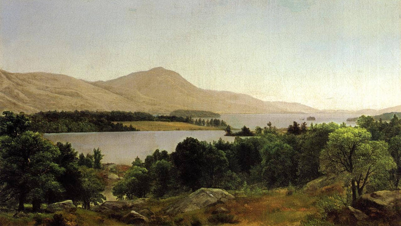 Lake George by Asher Brown Durand — Oil Painting Reproduction