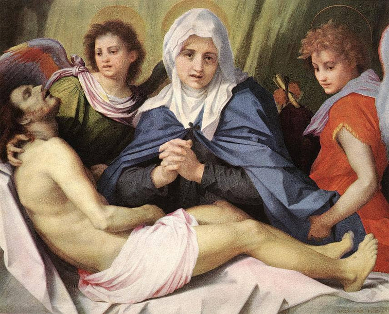 Lament of Christ by Andrea del Sarto — Oil Painting Reproduction