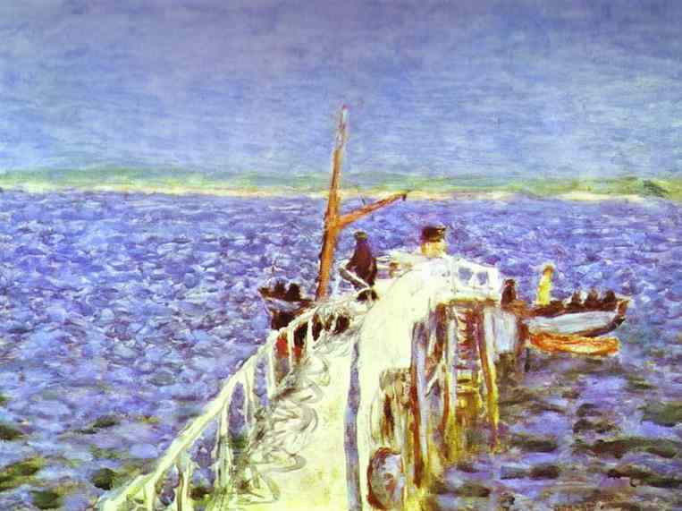 Landing Stage by Pierre Bonnard — Oil Painting Reproduction