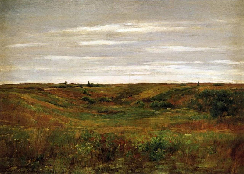 Landscape - A Shinnecock Vale by William Merritt Chase — Oil Painting Reproduction