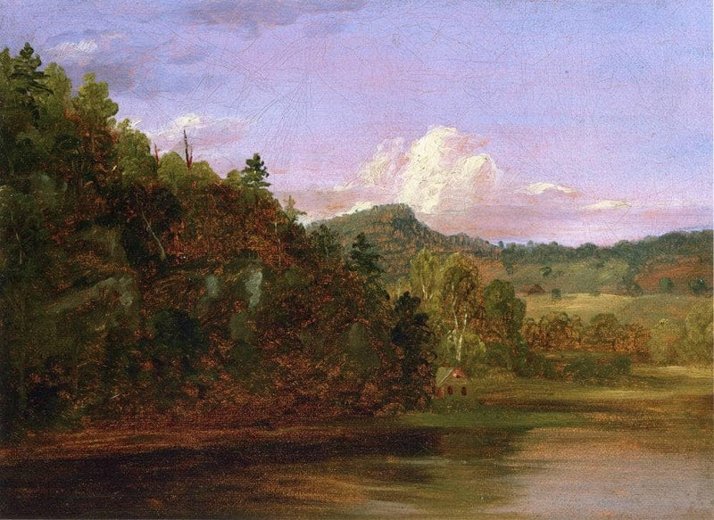 Landscape (American Lake in Summer) by Thomas Cole — Oil Painting Reproduction