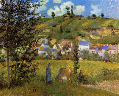 Landscape at Chaponval in home office