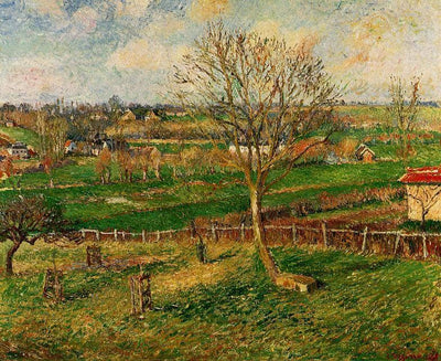 Landscape, Fields, Eragny in kitchen