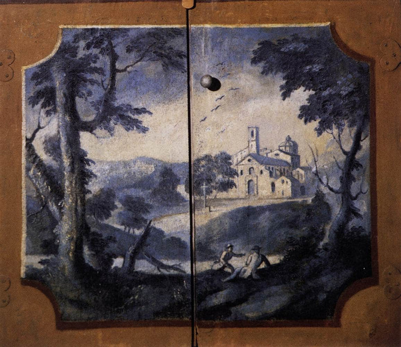 Landscape in Blue Monochrome by Joseph Duplessis — Oil Painting Reproduction