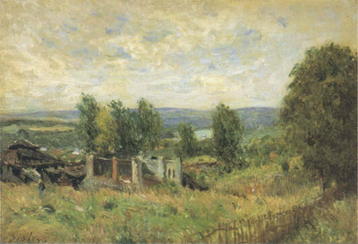 Landscape in Summer in study