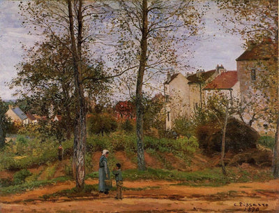 Landscape near Louveciennes 2 in dining room
