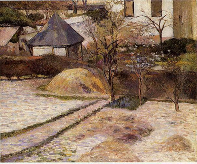 Landscape near Osny in entryway