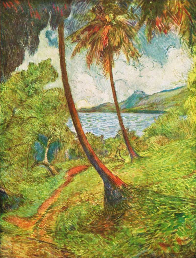 Landscape of Martinique by Charles Laval — Oil Painting Reproduction