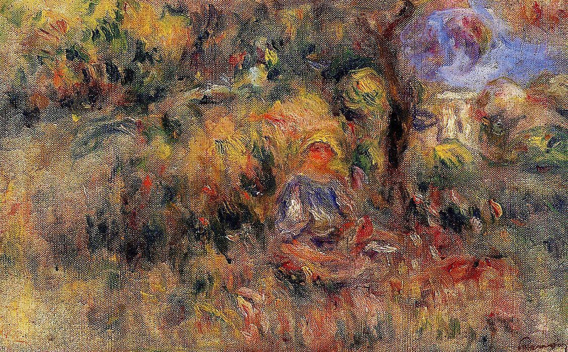 Landscape (sketch) by Pierre-Auguste Renoir — Oil Painting Reproduction