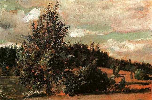 Landscape. Wind by Pavel Filonov — Oil Painting Reproduction