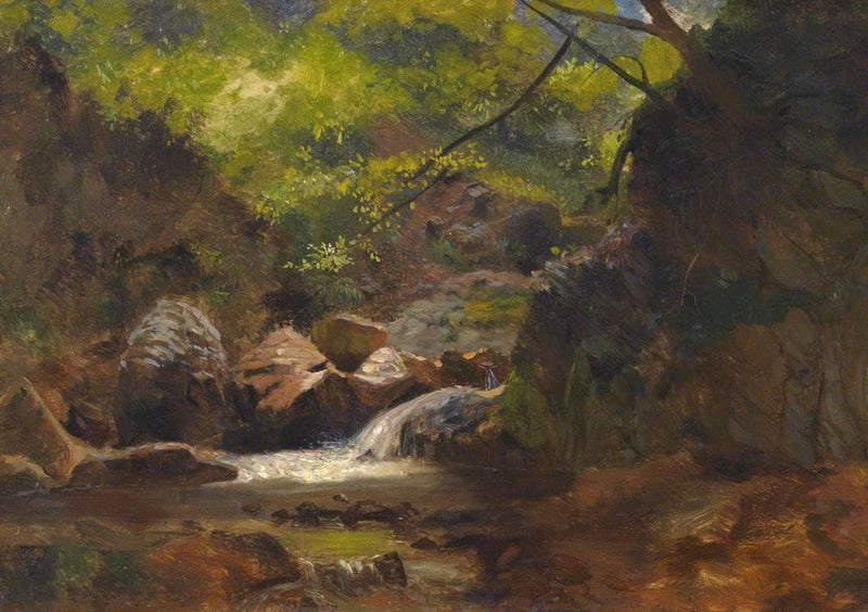 Landscape with a River by Thomas Stuart Smith — Oil Painting Reproduction