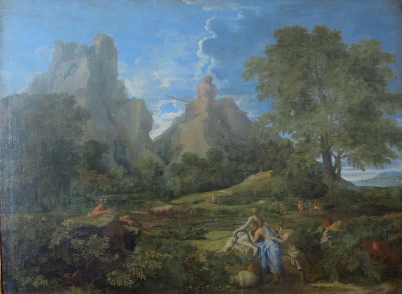 Landscape with Polyphemus by Nicolas Poussin — Oil Painting Reproduction