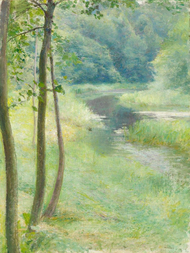 Landscape with Trees by Pascal Dagnan-Bouveret — Oil Painting Reproduction