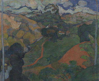 Landscape on Martinique in study