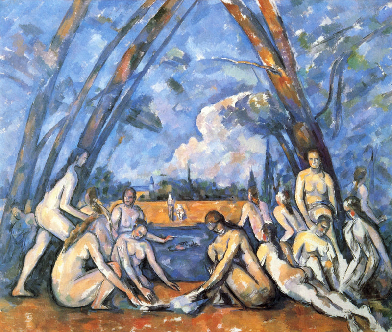 Large Bathers by Paul Cezanne — Oil Painting Reproduction