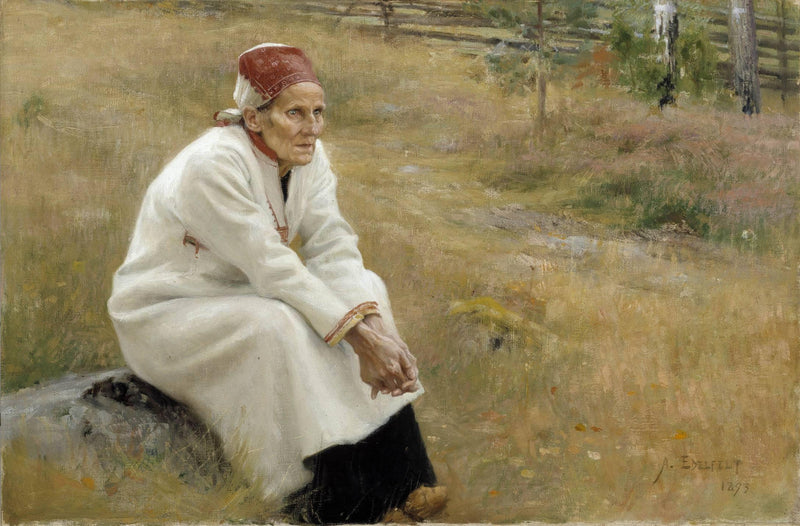 Larin Paraske by Albert Edelfelt — Oil Painting Reproduction