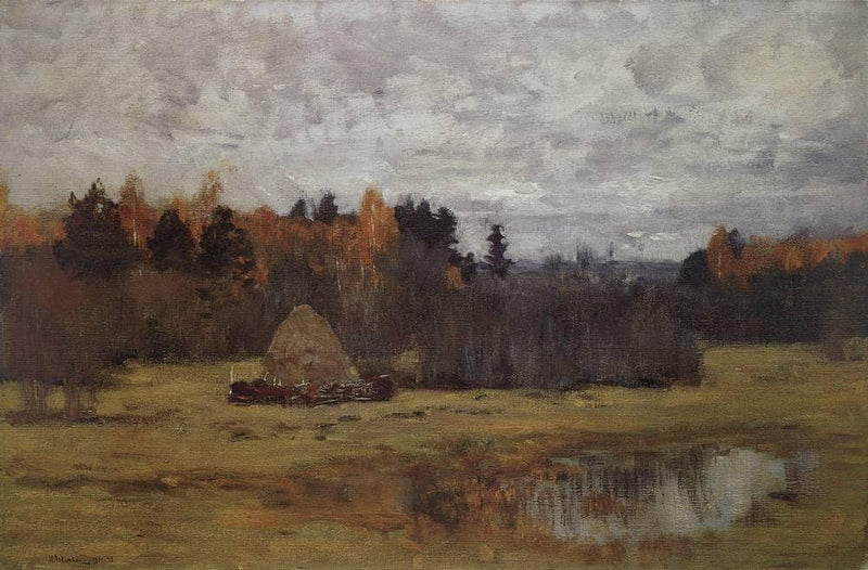 Late Autumn by Isaac Levitan — Oil Painting Reproduction