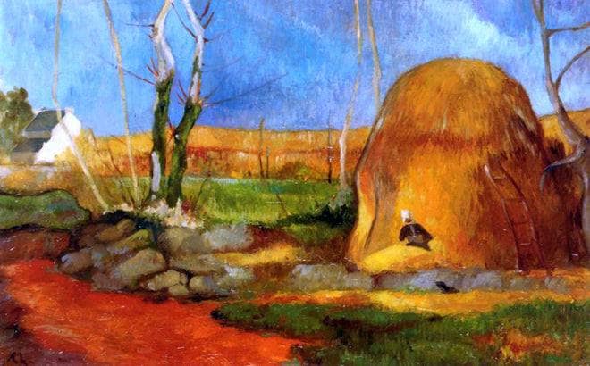 Moisson En Bretagne by Charles Laval — Oil Painting Reproduction