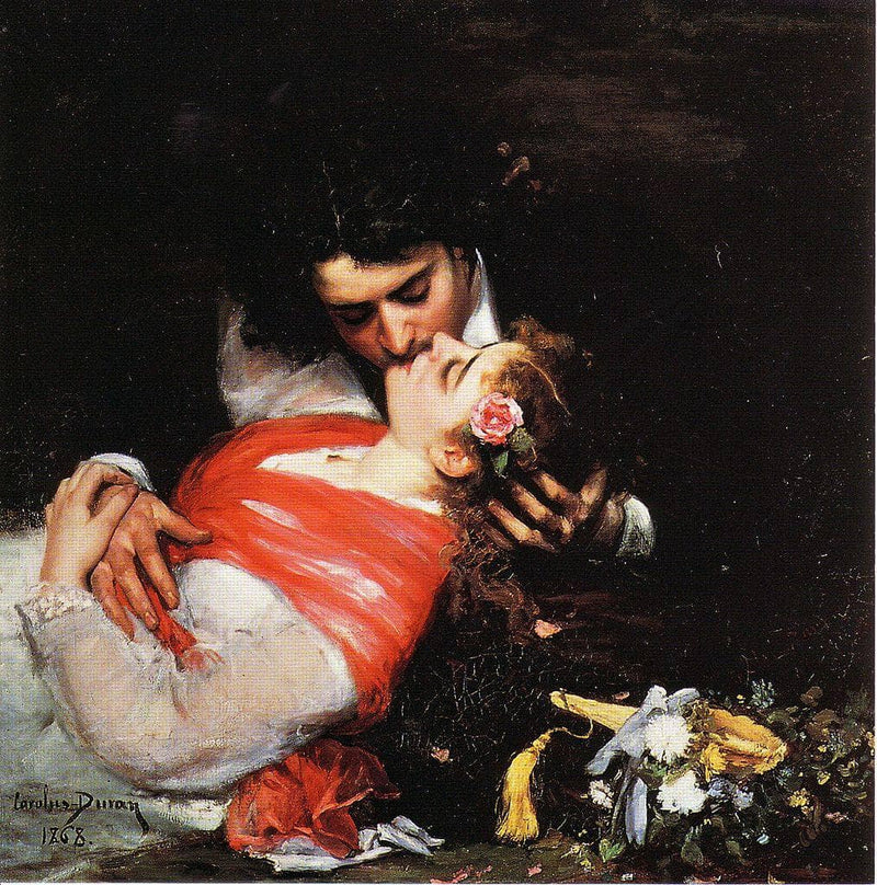 Le Baiser by Carolus-Duran — Oil Painting Reproduction
