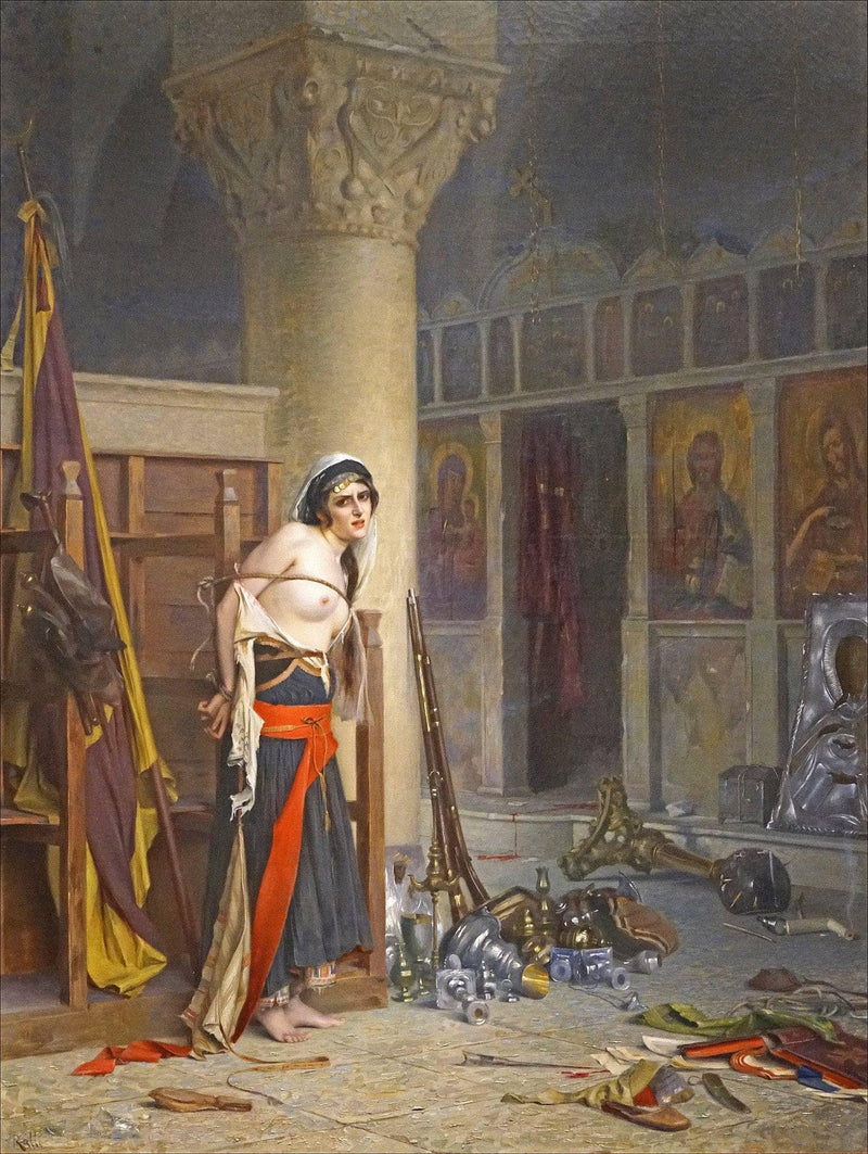 The loot by Théodore Ralli — Oil Painting Reproduction