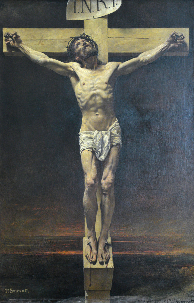 Christ by Leon Bonnat — Oil Painting Reproduction