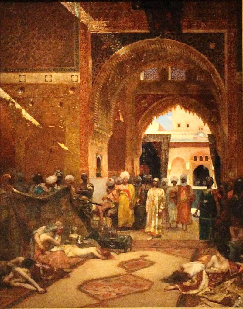 Le Lendemain d'une Victoire À L'alhambra by Benjamin Constant — Oil Painting Reproduction