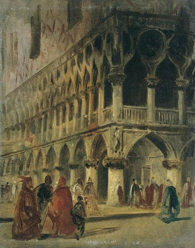 Le Palais des Doges à Venise in study