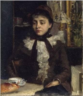 Le Petit Déjeuner by Sarah Purser — Oil Painting Reproduction