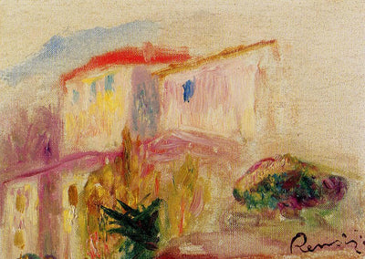Le Poste at Cagnes (study) in living room