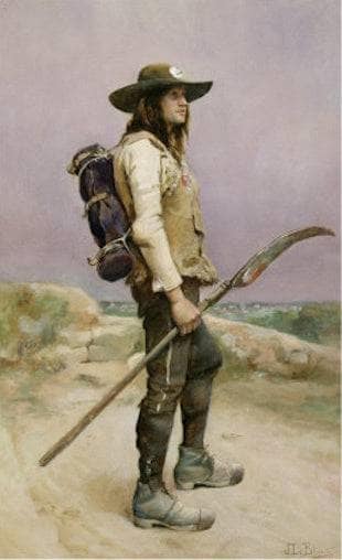 Le Vendéen by Julien Le Blant — Oil Painting Reproduction
