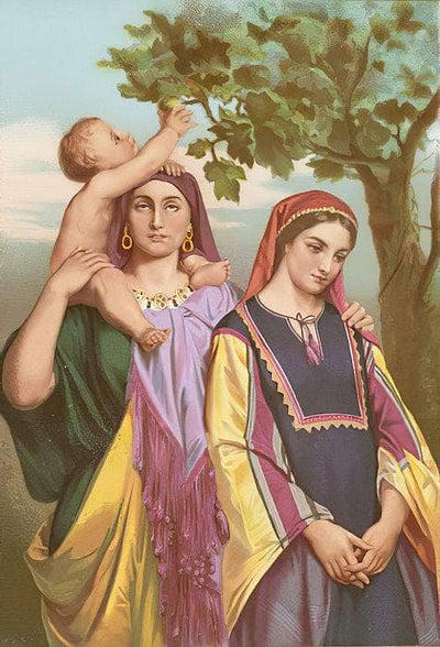 Leah and Rachel in home office