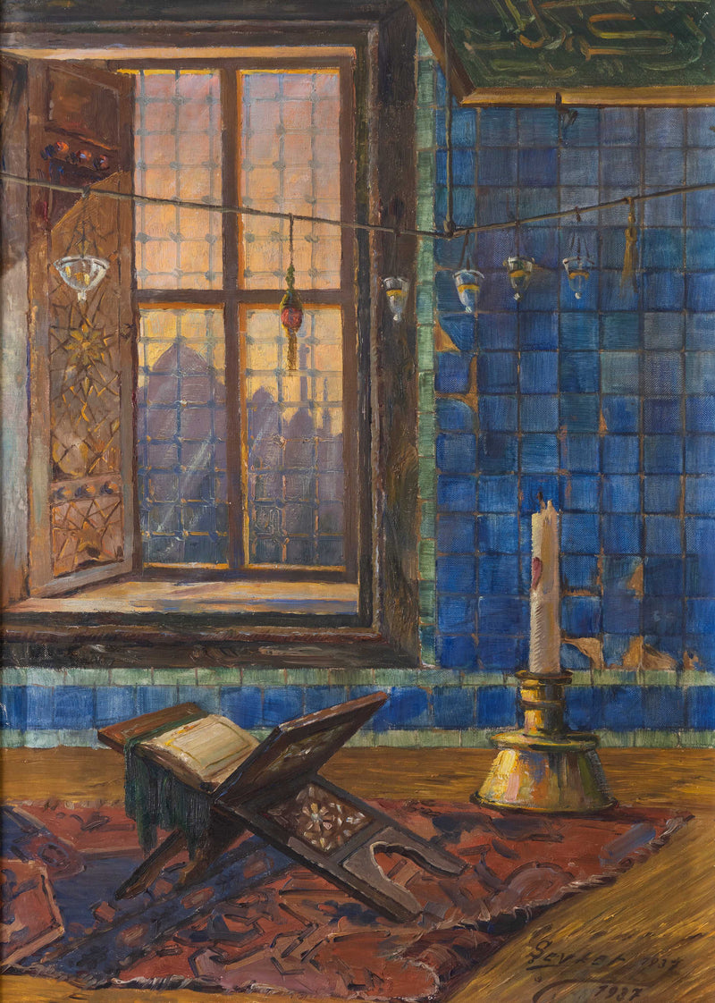 Lectern by Sevket Dag — Oil Painting Reproduction