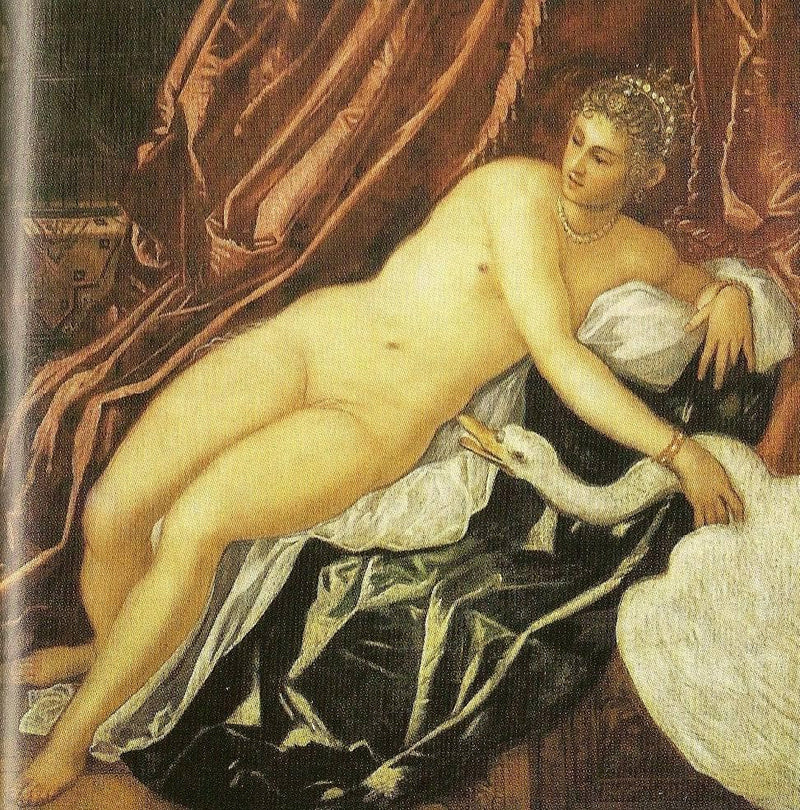 Leda and the Swan by Hendrick Terbrugghen — Oil Painting Reproduction