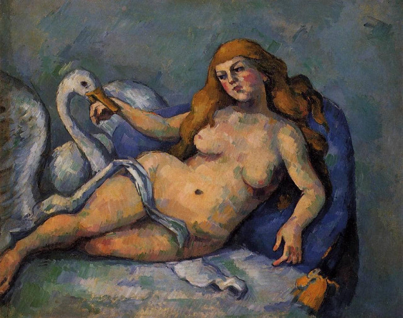 Leda and the Swan by Paul Cezanne — Oil Painting Reproduction