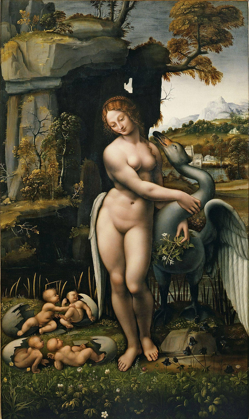 Leda by Francesco Melzi — Oil Painting Reproduction