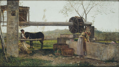The water wheel in kitchen