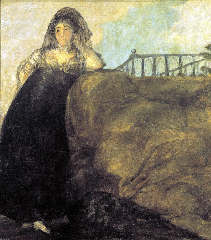 Leocadia by Francisco Goya — Oil Painting Reproduction