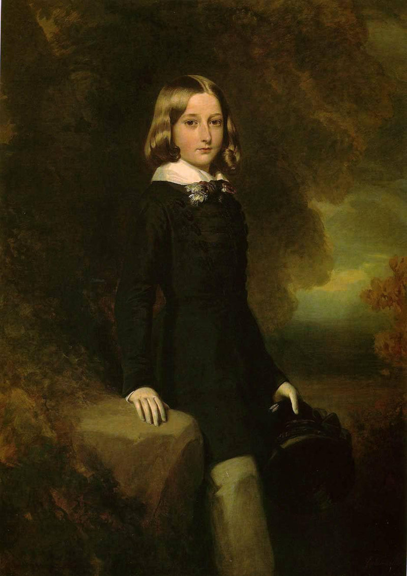 Leopold, Duke of Brabant by Franz Xaver Winterhalter — Oil Painting Reproduction