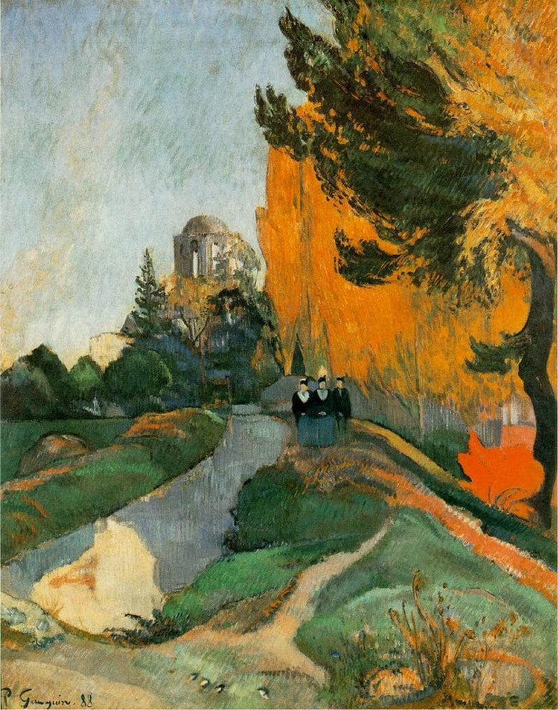 Les Alyscamps by Paul Gauguin — Oil Painting Reproduction