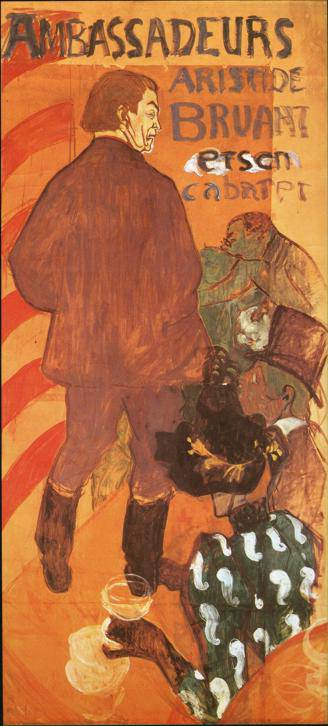 Les Ambassadeurs Aristide Bruant and His Cabaret in apartment